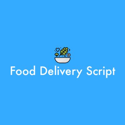 Food Delivery Script