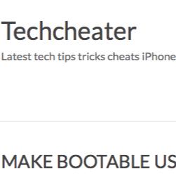 Tech Cheater