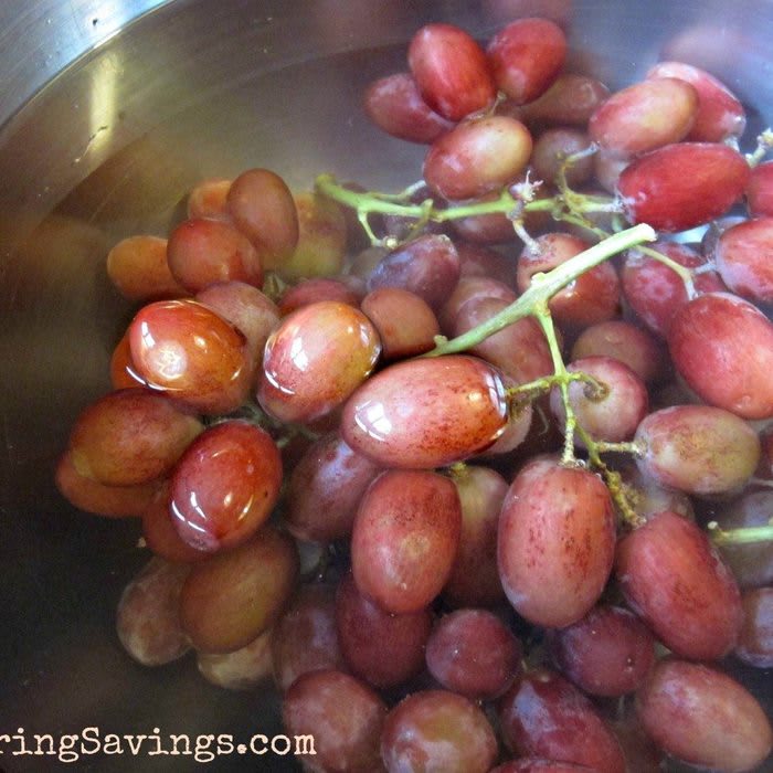 How To Clean And Prepare Fresh Grapes