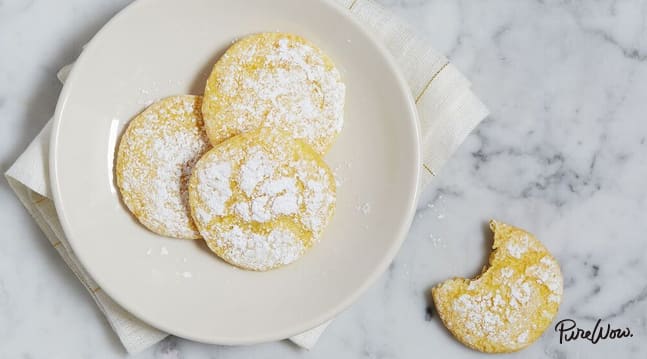 4-Ingredient Lemon Cookies