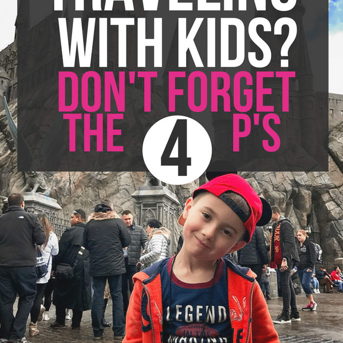 Traveling with Kids? Don't Forget The Four P's | The Bewitchin' Kitchen