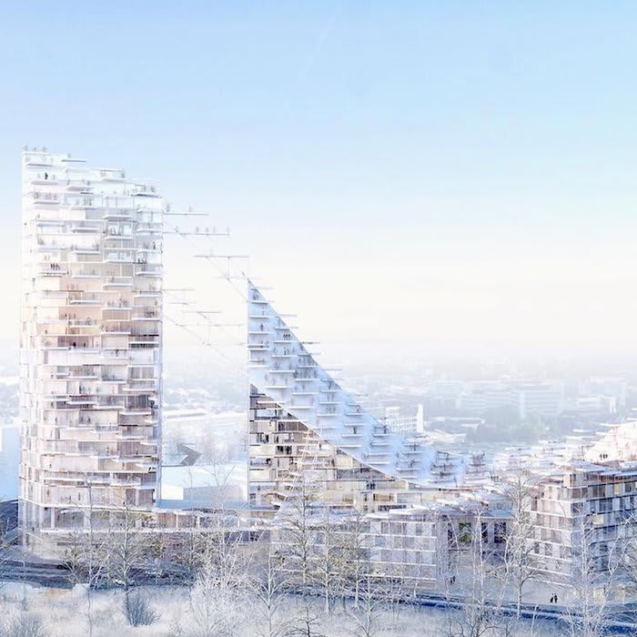 Sou Fujimoto and AWAA win Brussels tower contest