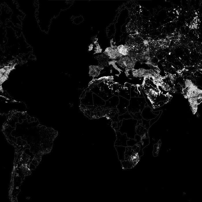 These 3 maps show what's powering the world