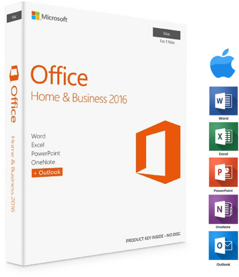 Microsoft Office 2016 Home & Business for Apple Mac