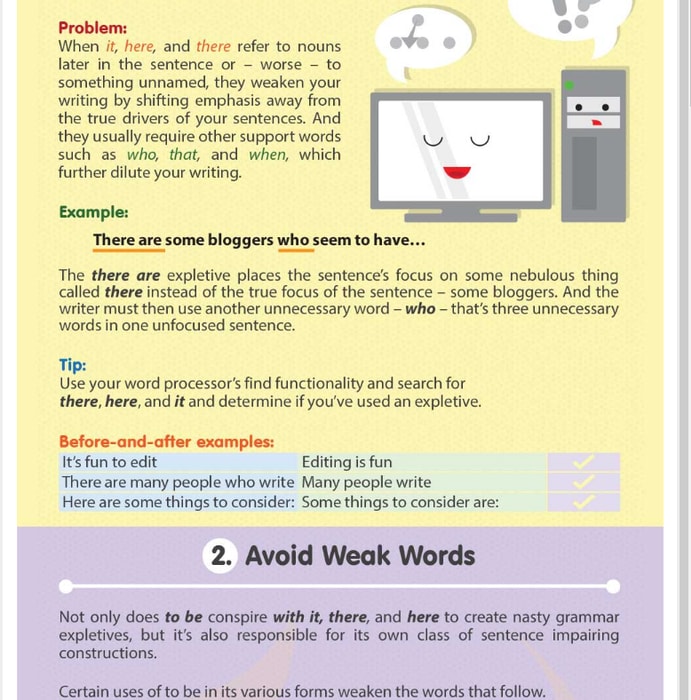 5 Bad Writing Habits You Can Break Today (Infographic)