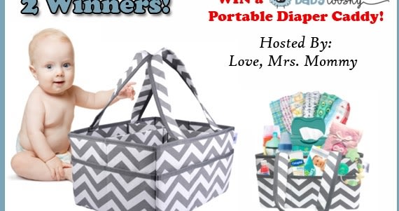 Baby Tooshy Large Capacity Diaper Caddy Organizer Giveaway