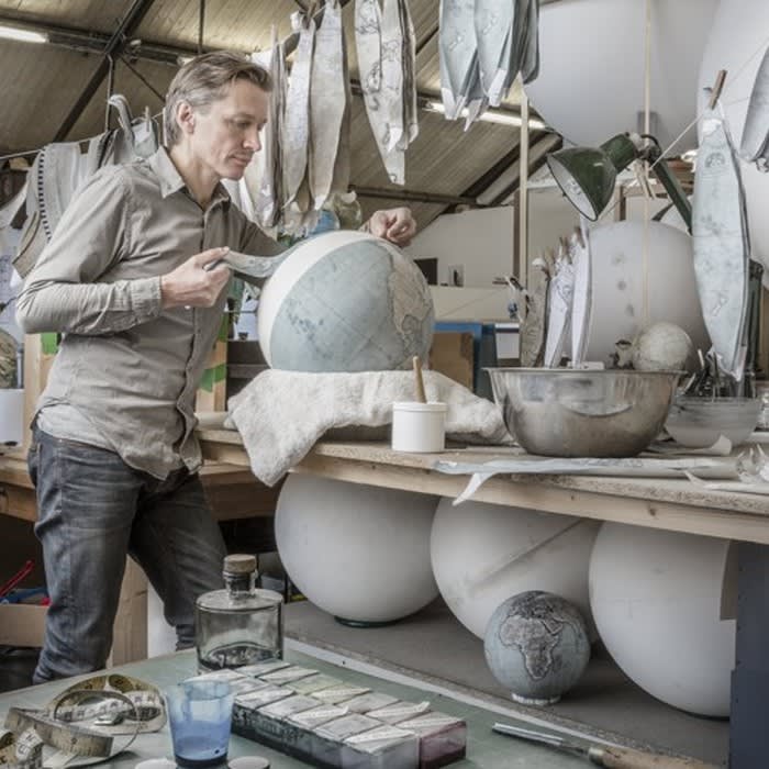 What It Takes to Make a Globe by Hand
