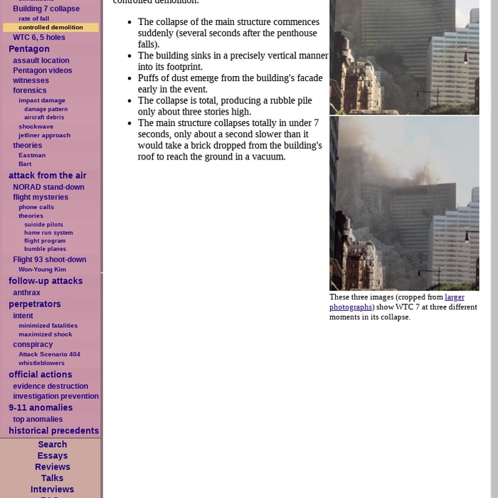 9-11 Research: Building 7's Collapse