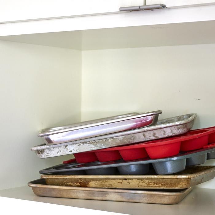 The Most Clever Storage Solution for Your Baking Sheets