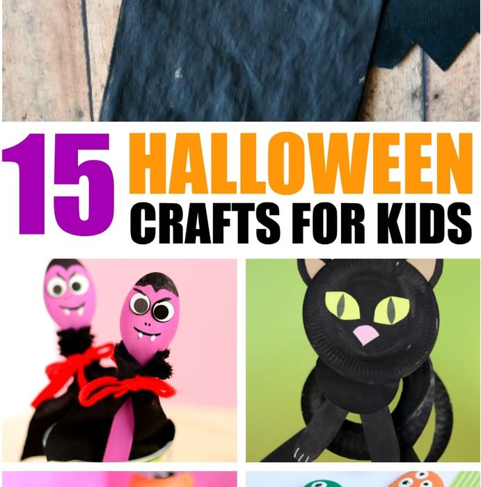 15 Fun Halloween Crafts for Kids