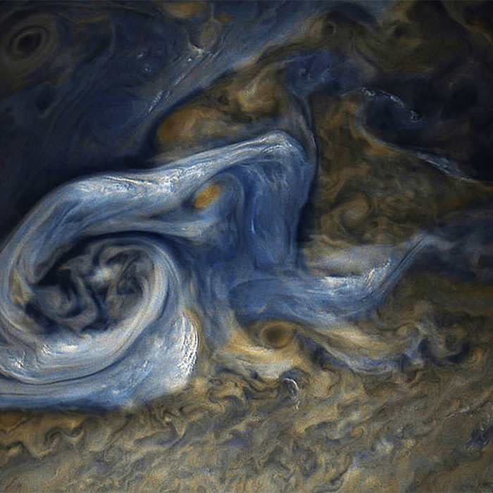 Mysterious Jupiter Up Close Looks Like A Van Gogh Painting