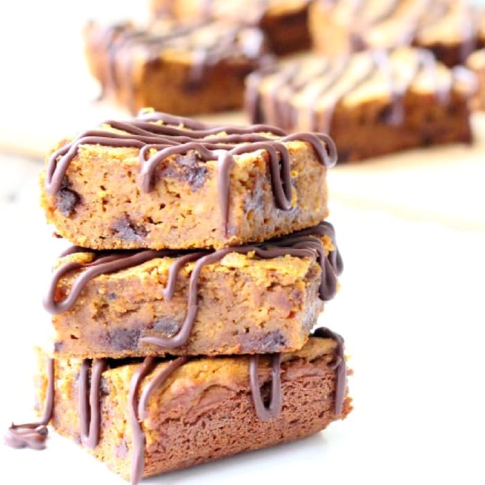 The Best EVER Chocolate Chip Pumpkin Bars