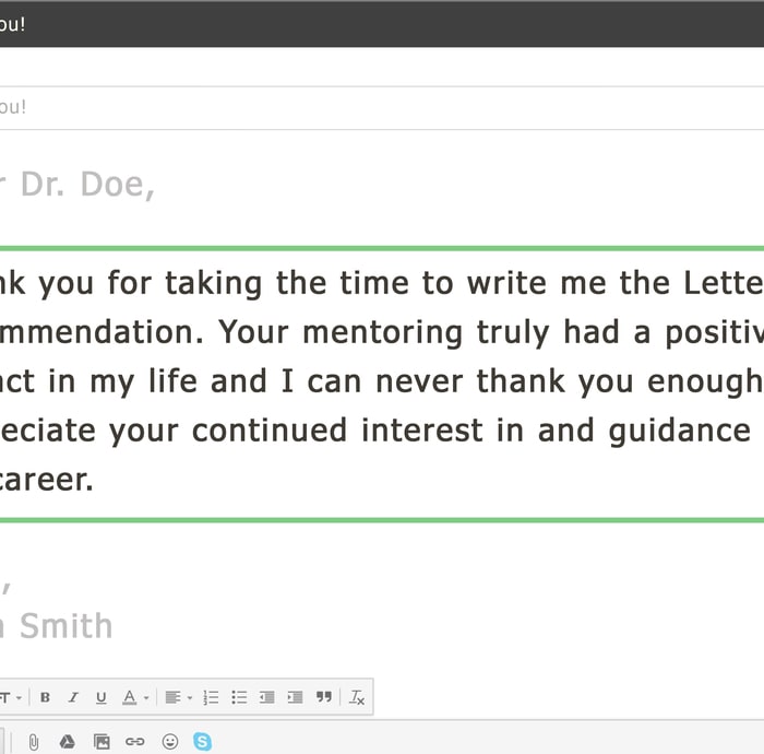 How to Ask Your Professor for a Letter of Recommendation Via Email