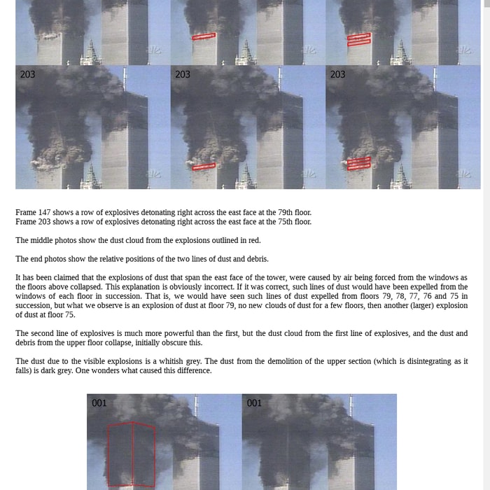 Evidence of Explosives In The Twin Tower Collapses.