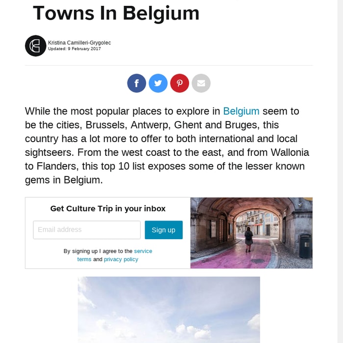 The 10 Most Picturesque Towns In Belgium