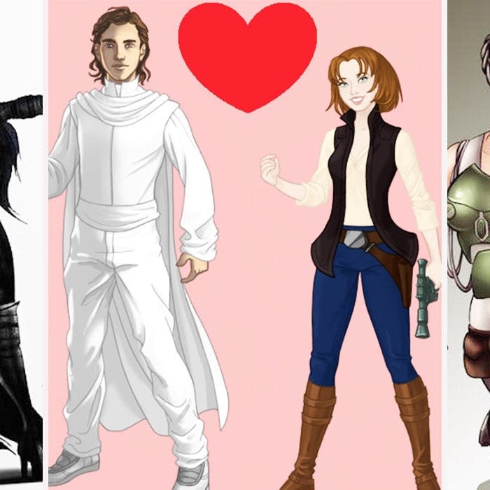 Star Wars: 17 Crazy Gender-Bending Redesigns That Will Convert You To The Dark Side