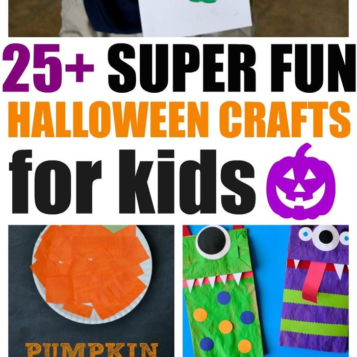 25+ Super Fun Crafts for Kids this Halloween
