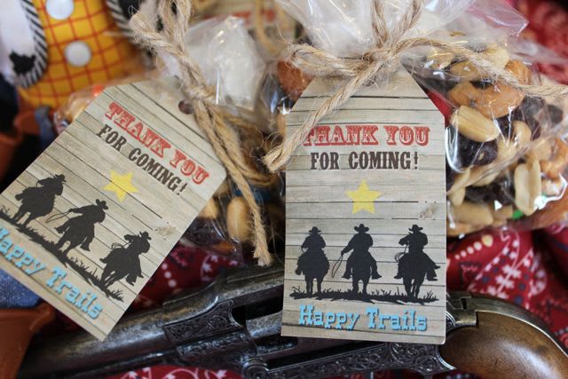 Free Cowboy Party Favor Tags Printable - Gluten Free Recipes for Special Diets and Allergies