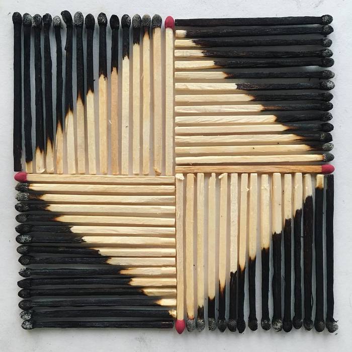 Everyday Objects Organized into Patterns by Adam Hillman