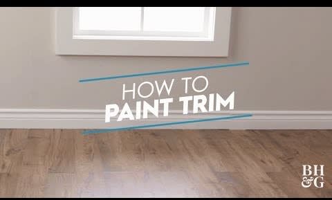 How to Paint Trim // Woodwork