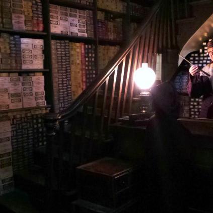 A Look Inside Ollivanders Interactive Wand Show, Universal Orlando's Wizarding World of Harry Potter