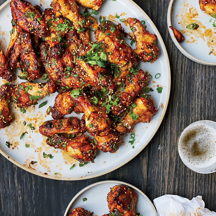 Sticky Baked Chicken Wings