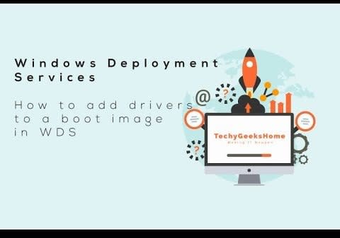 Add drivers to a boot image in Windows Deployment Services WDS