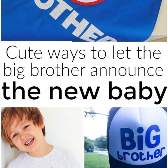 How to let the new big brother announce your pregnancy - Beauty Through Imperfection