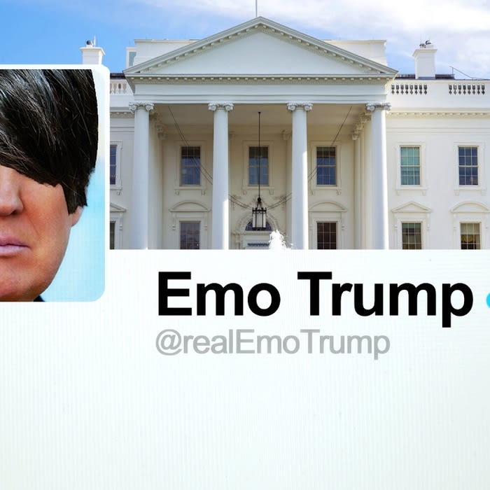 Donald Trump's Tweets As An Early 2000s Emo Song