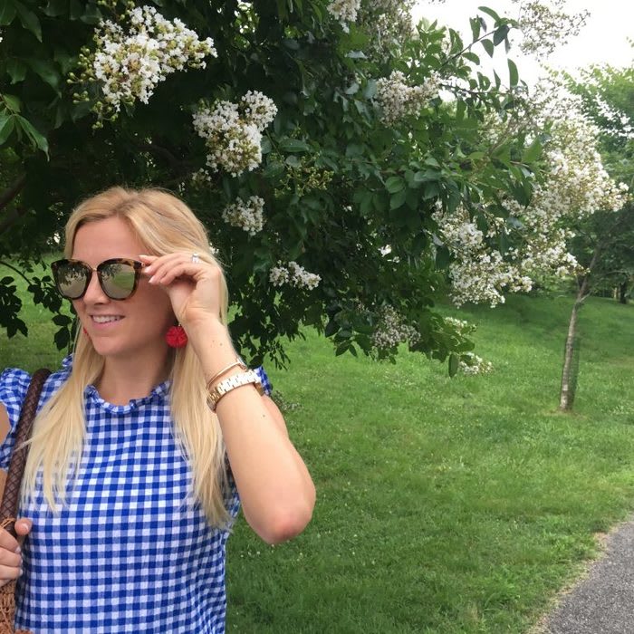 Patriotic Outfit Inspiration: A Red, White & Blue Look - Sarah Camille's Scoop