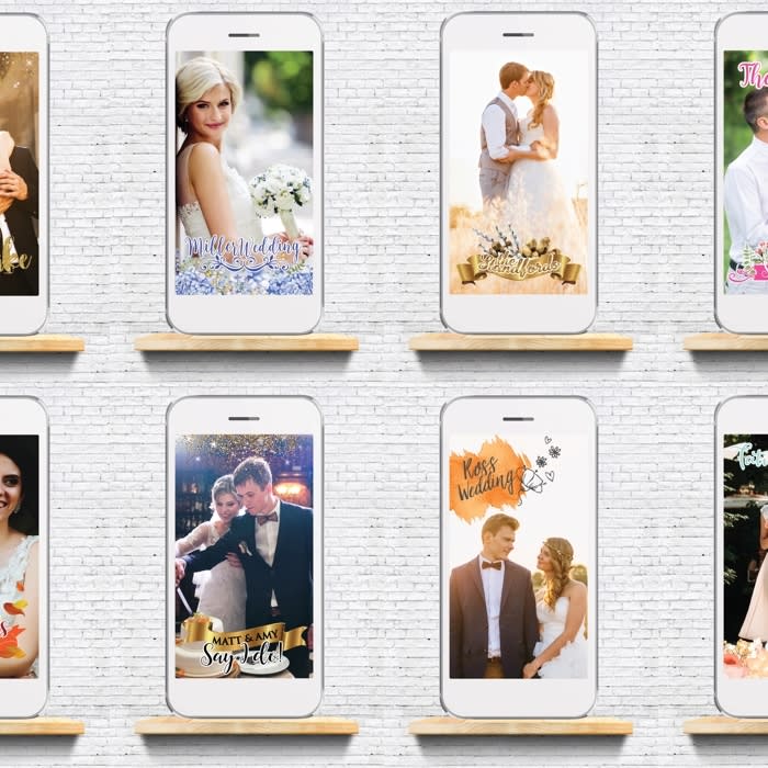Save Big on Top Wedding Trend for 2017: Custom Snapchat Filters