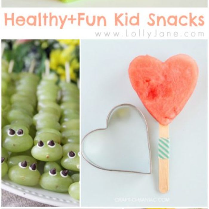 healthy and fun kid snacks