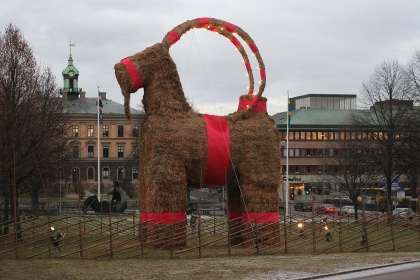 The Fiery History of Scandinavia's Yule Goat