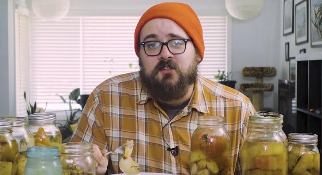 Guy Makes Mistake Of Pickling As Many Foods As Possible To See What Stays Palatable