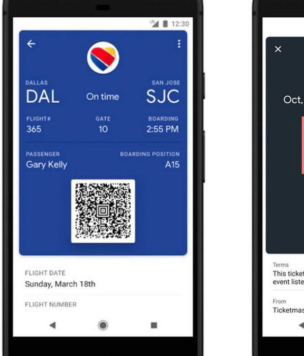 You can save your plane tickets on Google Pay now