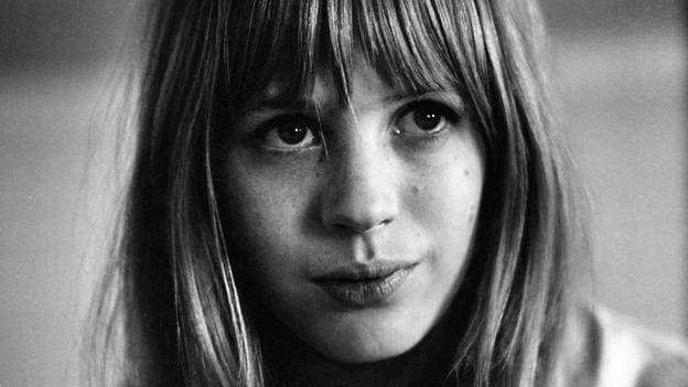 The wide-eyed poster-girl for the swinging 60s