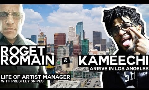 Roget Romain & Kameechi Arrive In Los Angeles [Life of Artist Manager]