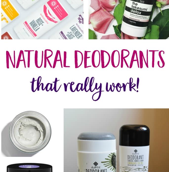 How to Find the Natural Deodorant that Works Best for You