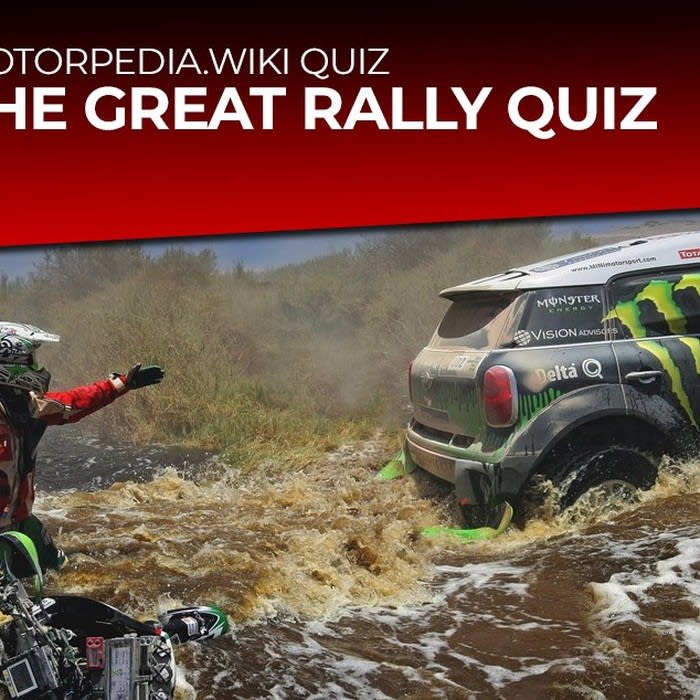 The down and Dirty World Rally Quiz!