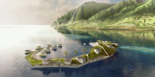 A pilot project for a new libertarian floating city will have 300 homes, its own government, and its own cryptocurrency