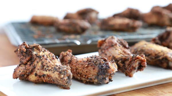 Salted Coffee Chicken Wings