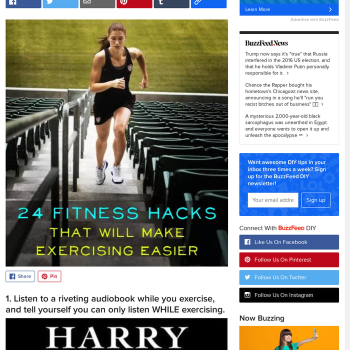 24 Fitness Hacks That Will Make Exercising Easier