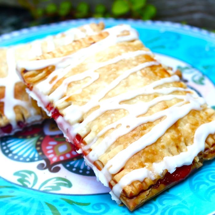Home Made Pop Tarts with Vanilla Drizzle - Ever After in the Woods