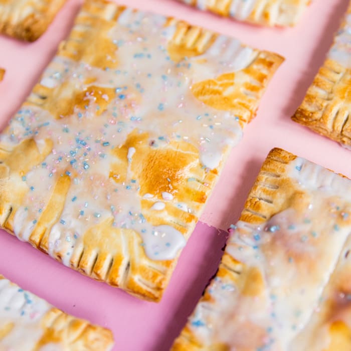 Homemade (Mixed Berry) Pop Tart Recipe - Paper and Stitch