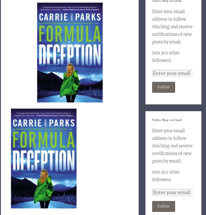 Formula of Deception by Carrie Parks