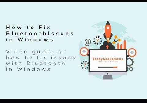 How to Fix Bluetooth Issues in Windows