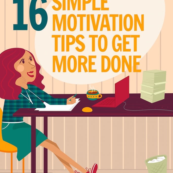 16 Simple Motivation Tips to Get More Done [A wrike Infographic]