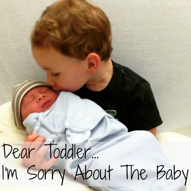 Dear Toddler, I'm sorry about The New Baby - Beauty Through Imperfection