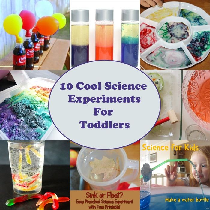 10 Cool Science Experiments For Toddlers