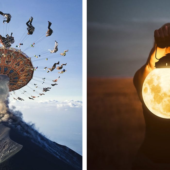 Imaginary Worlds Brought to Life With Unexpected Photo Combinations